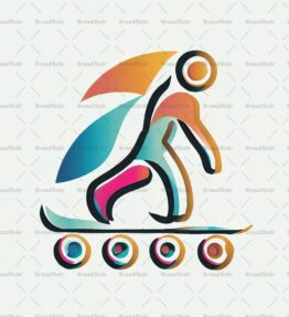 Abstrakte Retro